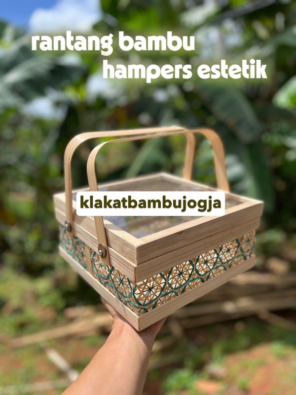 Rantang bambu hampers kerajinan jogja estetik